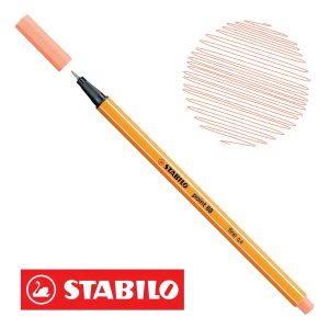 Stabilo Microfibra Point 88 X Unidad Color 26 Albaricoque