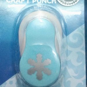 Perforadora Copo Nieve Goma Eva Asb 25 Mm. Profe Color Neutro Forma De La Perforación Copo De Nie2ve