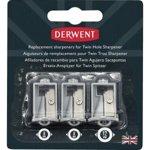 Repuesto Hoja Afilar Derwent 2302353 Para Afilador Eléctrico Gris