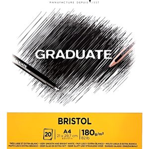 Canson Block Graduate Bristol 180 Grs A4 X 20 Hojas