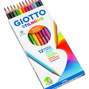 Lapices Colores Giotto Stilnovo 12 Colores + 1 Lapiz + 1 Sa