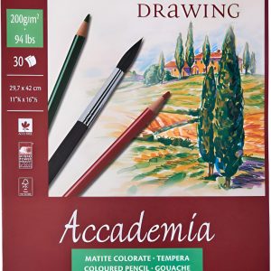 Block Fabriano A3 Accademia Disegno 200 G 30 H Libre Acido