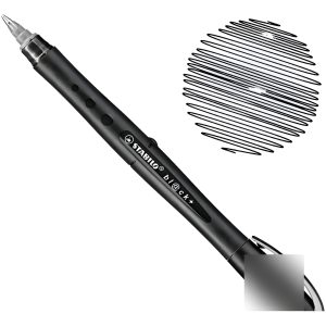 Stabilo Black Lapicera Roller Negro Medium