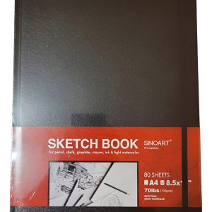 Cuaderno Boceto Sketch A4 Cosido 100 Gr 80 Hjs