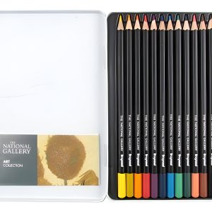 Lapices Bruynzeel Caja Metalica National Gllery X 12 Talens