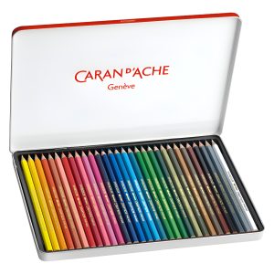 Lapices Caran Dache Swisscolor Acuarelable X 30 Lata