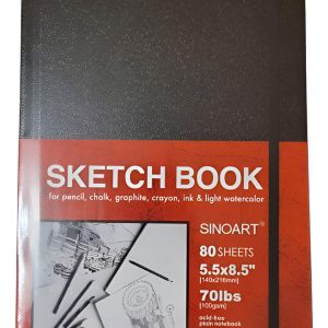 Cuaderno Boceto Sketch 27,9 X 35,5 Cm Cosido 100 Gr 80 Hjs