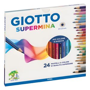 Lapices Giotto Supermina X 24 Colores