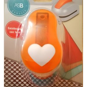 Perforadora Corazon Goma Eva Asb 76 Mm. Profesional