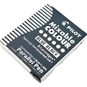 Cartucho Mixable P/ Parallel Pen Pilot Azul Negro Por 6 Unid