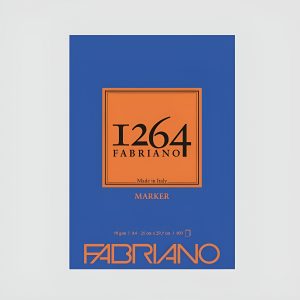 Block Fabriano 1264 Marker A4 70 Grs 100 Hjs