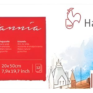 Bloc Hahnemuhle Britannia 20 X 50 Cm 12 Hojas 300 Grs