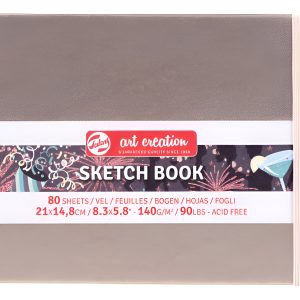 Cuaderno Apaisado Art Creation Champagne 21x14.8 Cm 140 G