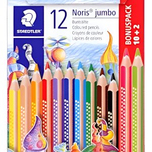 Lapices Staedtler Jumbo Noris X 12 Colores