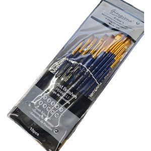 Pinceles Set Giorgione X 10 G-200 F Chato