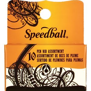Plumas Speedball Set Surtido X 10 Plumas