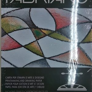 Fabriano Block Unica 29.7 X 21 Grabado Cm 250 Grs 20 Hojas