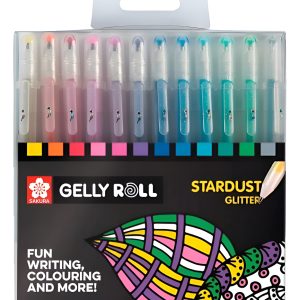 Sakura Gelly Roll Stardust Glitter X 12 Roller Set