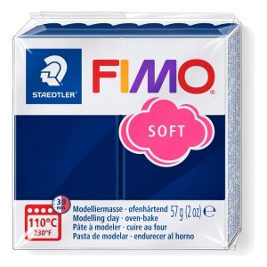 Fimo Soft Masa Moldeable Arcilla Polimerica X 56 Gramos Color 35 Azul Windsor