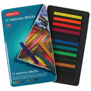 Derwent Inktense Blocks X 12 Barras De Tinta