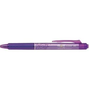 Pilot Frixion Roller Ball Clicker 0.5 Pack X 2 Tinta Violeta Exterior Opción