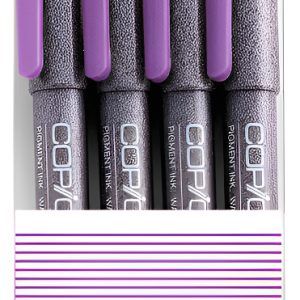 Set De 4 Marcadores Copic Multiliner Lavanda