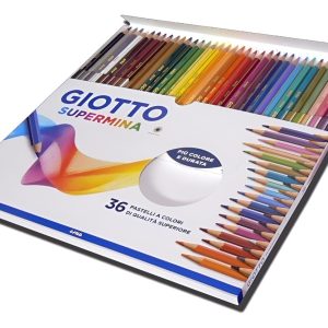 Lapices Giotto Supermina X 36 Colores