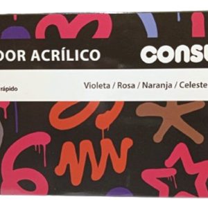 Marcadores Pintura Acrilica Tipo Posca Mop'r X6 Consul 1,8cm Color Fashion