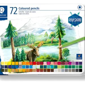 Set De Lapices X 72 Colores Caja De Lata Staedtler