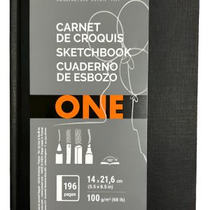 Cuaderno Canson Art Book One 100 Grs 14 X 21,6 Cm 98 Hjs