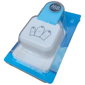 Perforadora Etiquetas Tags Etiqueta Medida Multiples Asb