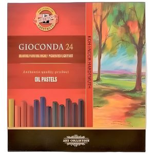 Pasteles Oleo Koh-i-noor Gioconda X 24 Barras Circulares