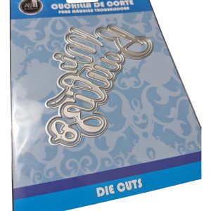 Troqueles Scrapbooking Cartel Mi Bautizo 1 Pieza