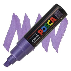 Uni Posca Marcador Pc-8k X Unidad Color Violeta Metálico Color De La Tinta Violeta Metalico