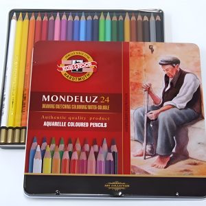 Lapices Koh-i-noor Mondeluz Acuarelables X 24 Lata