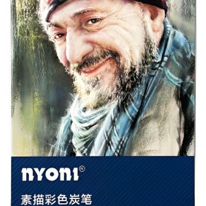 Lapices Tiza Pastel X 24 Colores Nyoni Caja Metalica