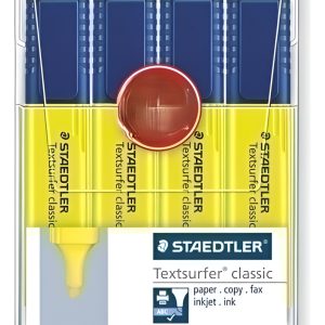 Resaltador Staedtler Amarillo Pagas 3 Llevas 4