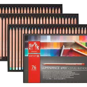 Lapices Colores Luminance Carandache X 76 + 2 Full Blender