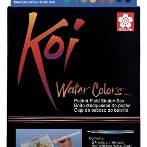Set Acuarelas X 24 Colores Sakura Koi