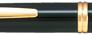 Lapicera Pluma Pilot Retractil Capless Negro C/ Dorado
