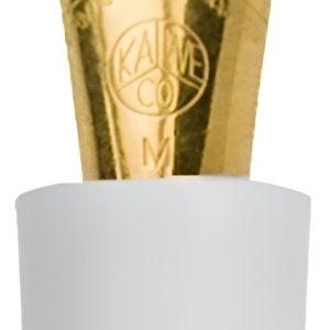 Repuesto Plumin Kaweco Fino Pluma Dorada Cuerpo Blanco Class