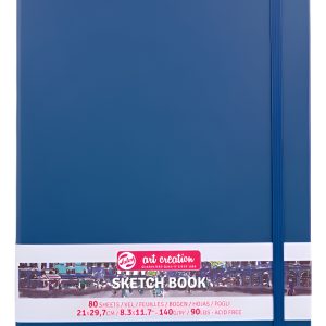 Cuaderno Sketch Creation Azul Marino 140 Gr 21x29,7 Cm 80h