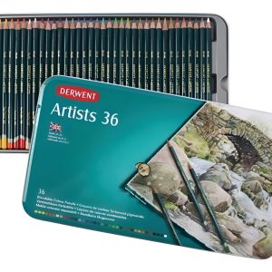 Set De 36 Lapices Derwent Artist En Lata