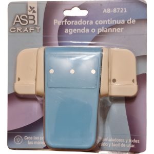 Perforadora Continua De Agenda O Planner Asb