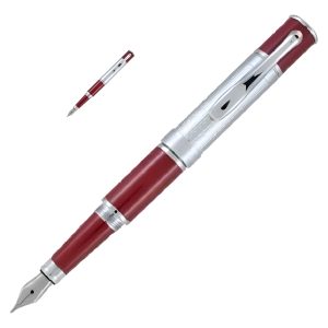 Lapicera Monteverde Mini Jewelria Burgundy Barley