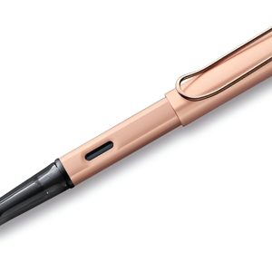 Lapicera Pluma Lamy Lx Oro Rosado En Estuche De Metal Color De La Tinta Azul Color Del Exterior Rosé Gold