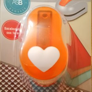 Scrapbooking Perforadora Corazon Goma Eva Asb 76mm