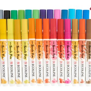 Marcadores Talens Ecoline Brush Pen X Unidad