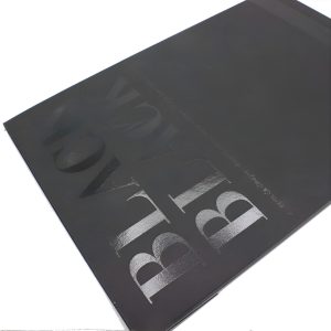 Fabriano Block Black Black 300 Grs 29 X 42 Cm 20 Hojas