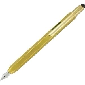 Lapicera Pluma Monteverde Tool Pen Esp. Arquitectos Dorado